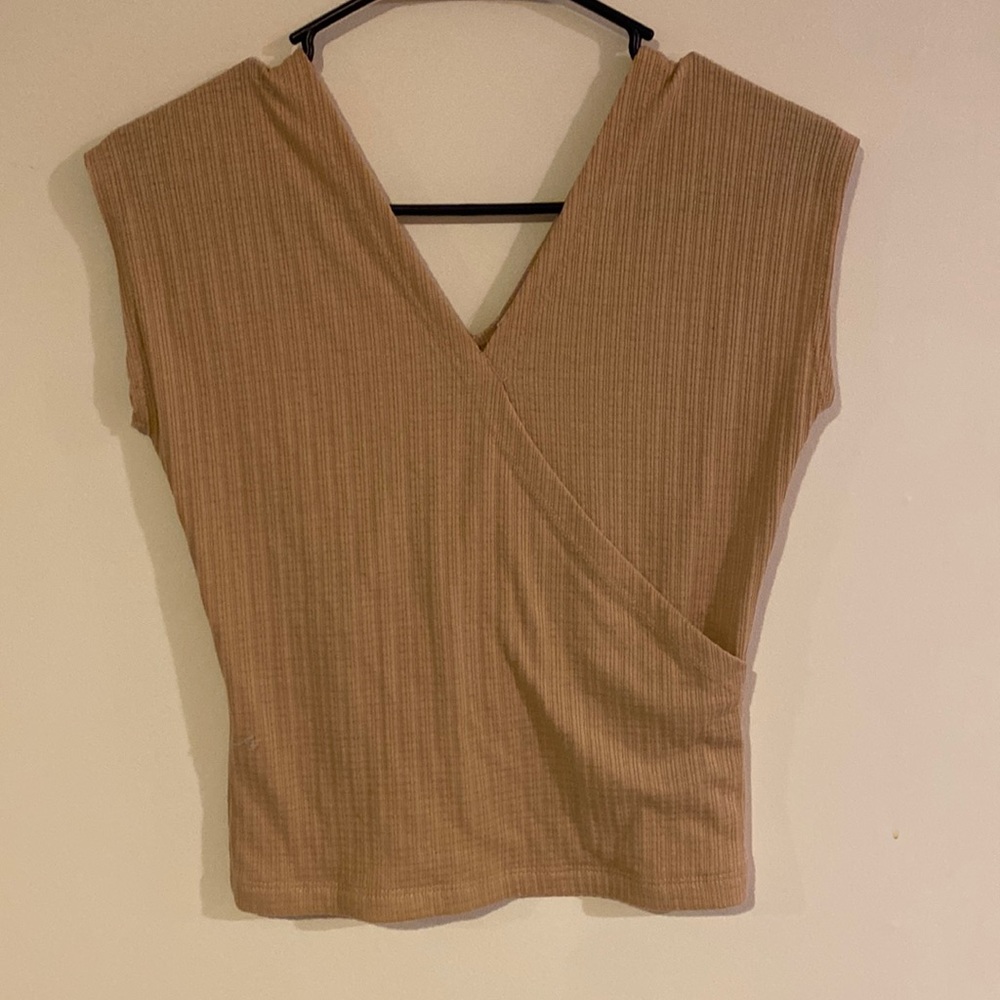 Antistar crossbody sleeveless shirt